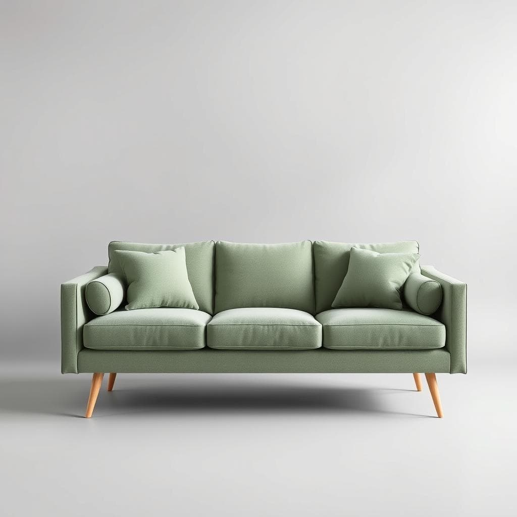 Nordic Fabric Sofa 3-Seater